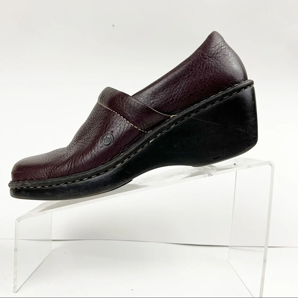 Born Brown Leather Comfort Clog Size‎ 8 - Picture 8 of 8